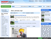 Tablet Screenshot of dum-zahrada-byt.inzertplus.cz