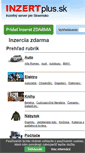 Mobile Screenshot of detsky-bazar.inzertplus.sk